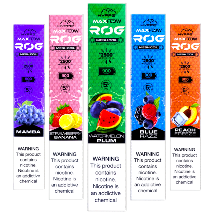 Hyppe Max Flow ROG 5% Disposable Device
