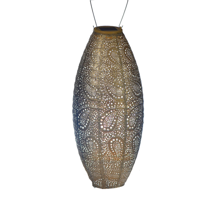 Indoor/Outdoor LED Lantern - Long Oval Shape