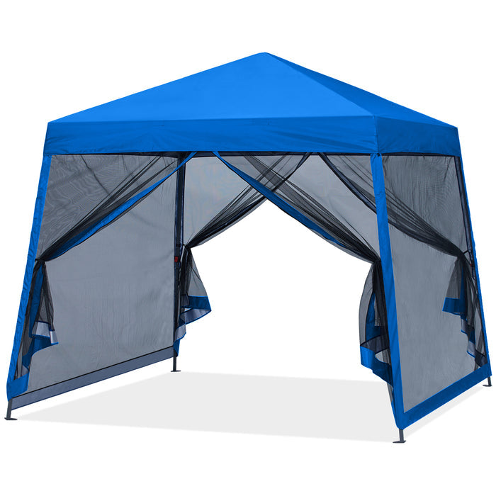 Leisure Sports Stable Pop-Up Canopy Tent with Mosquito Netting - 8x8, 10x10, 11x11