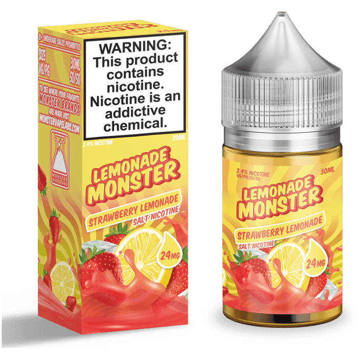 Lemonade Monster Salts Strawberry Lemonade