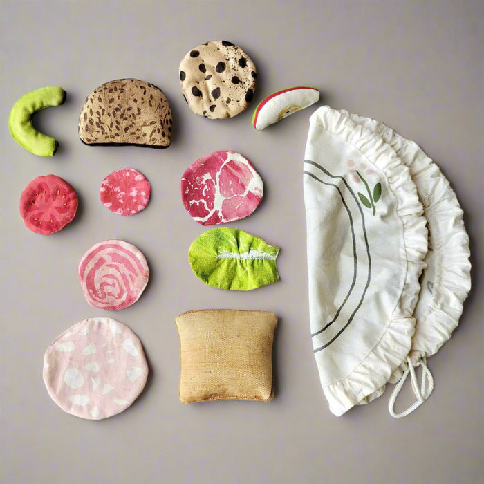 Lunch Toy Set –  Sandwich Kit with Bag