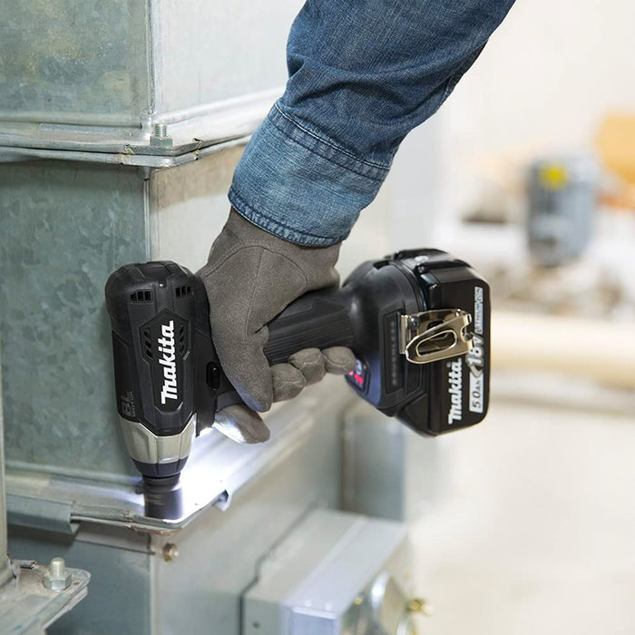 Makita DTW180TX1B 3/8" Brushless Sub-Compact Cordless Impact Wrench with 5.0 Ah Battery and Charger Kit