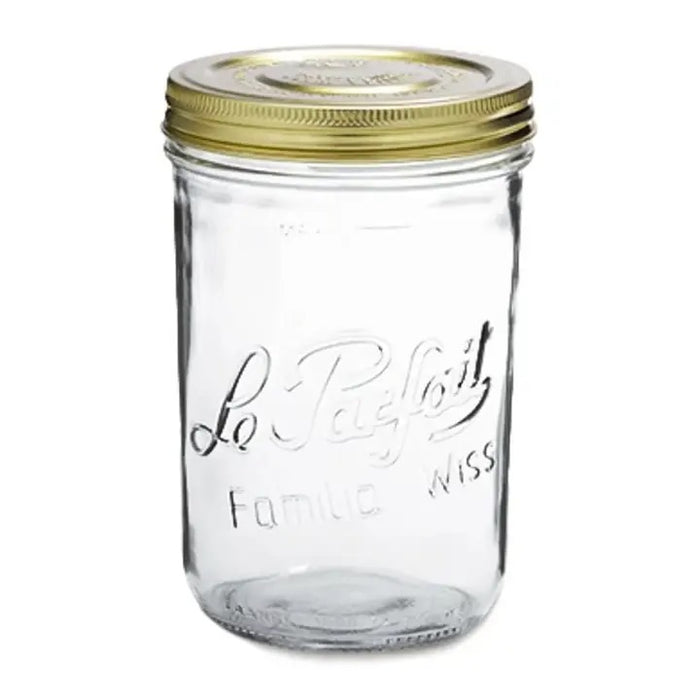 Mason Jar - Le Parfait with Screw Top Lids