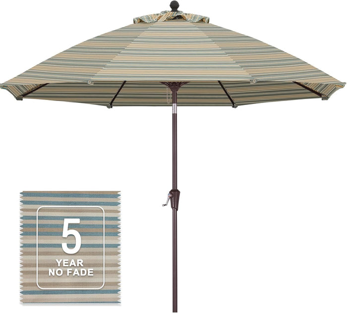 Brown & Beige Multi-Stripes