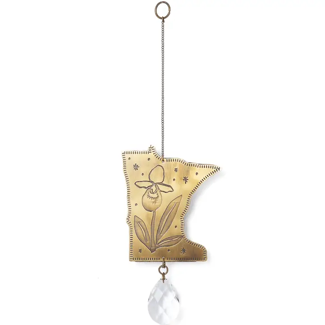 Matr Boomie - Engraved Brass Suncatchers