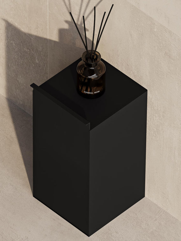 Metal Bathroom Trash Can