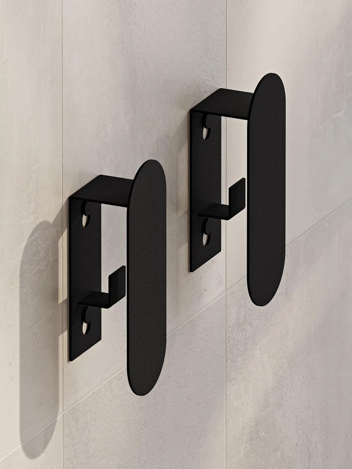 Minimalist Steel Wall Hook – Modern Towel & Robe Hanger for Bathroom
