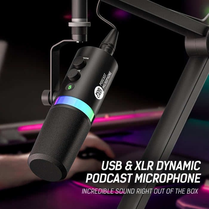 OboDesk SDMXLR/USB Dynamic Microphone, R...