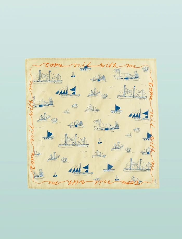 OHOY SCARF, YELLOW