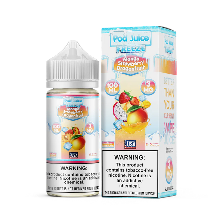 Pod Juice Mango Strawberry Dragonfruit Freeze