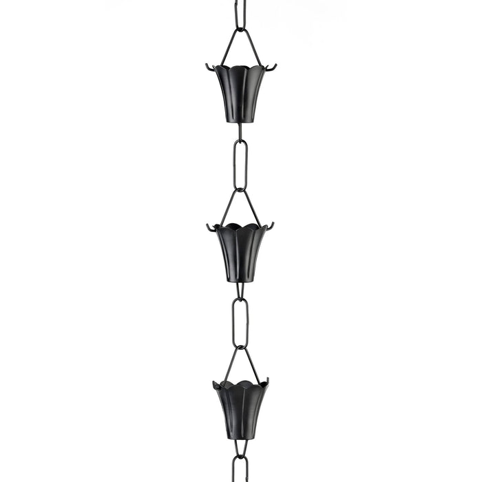 Powder-Coated Aluminum Rain Chains