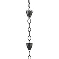 Powder-Coated Aluminum Rain Chains