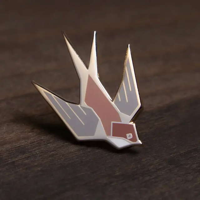 Prairi Lu Studio - Enameled Pins - Birds
