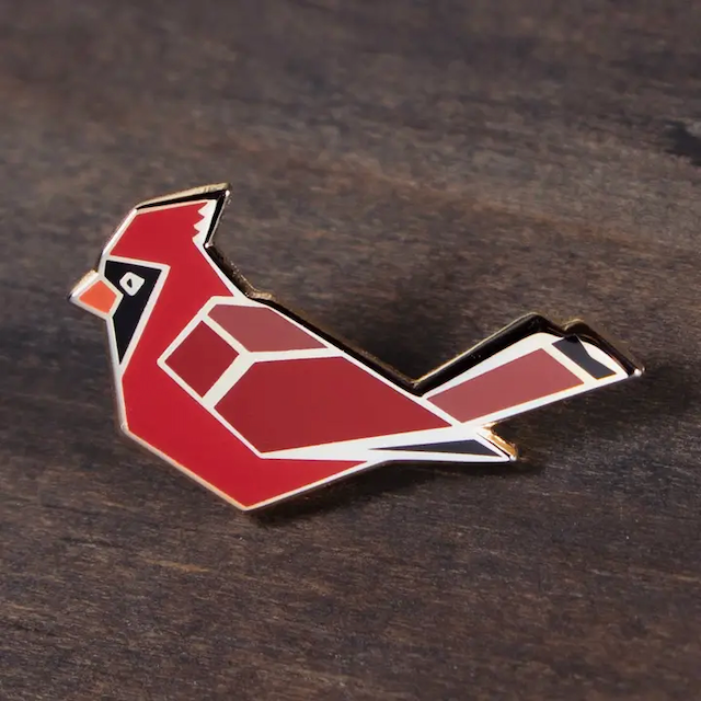Prairi Lu Studio - Enameled Pins - Birds
