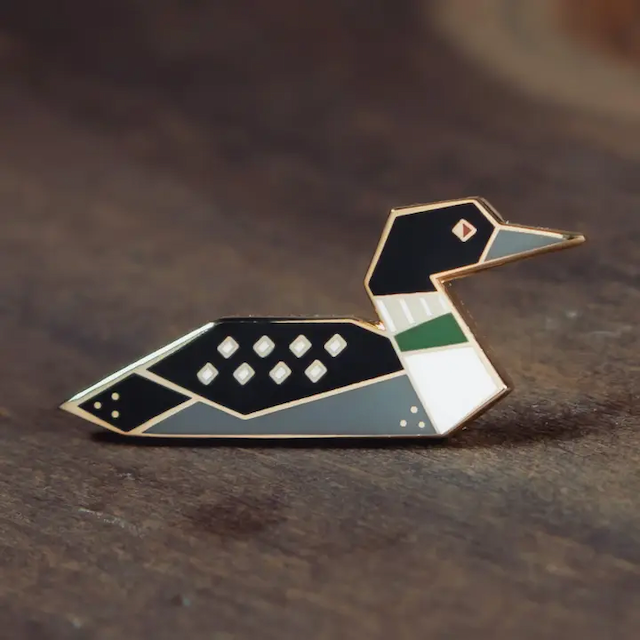 Prairi Lu Studio - Enameled Pins - Birds