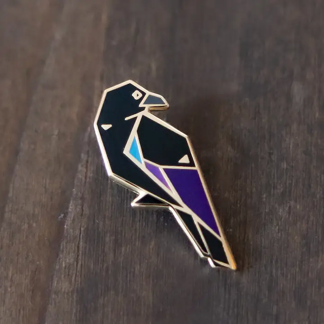 Prairi Lu Studio - Enameled Pins - Birds
