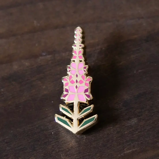 Prairi Lu Studio - Enameled Pins - Floral
