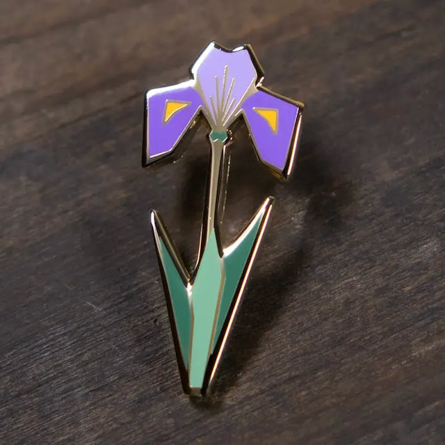 Prairi Lu Studio - Enameled Pins - Floral