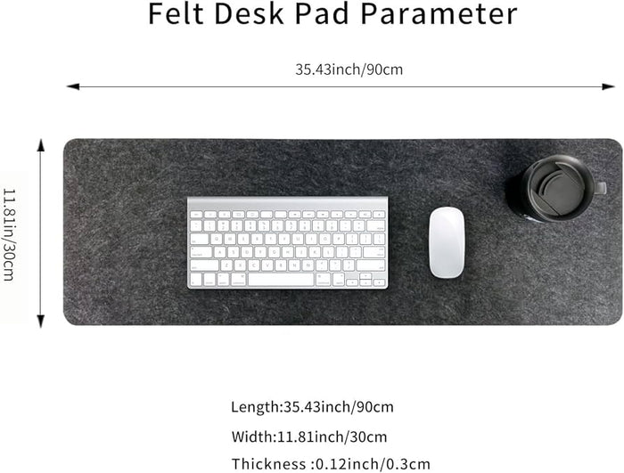 Premium Felt Desk Mat