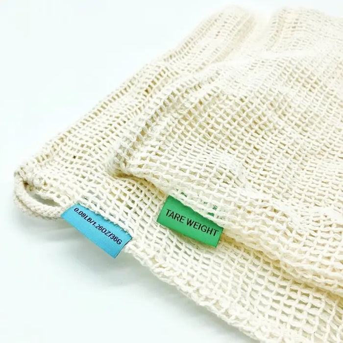 Produce Bags - Organic Cotton Mesh - 2-pack