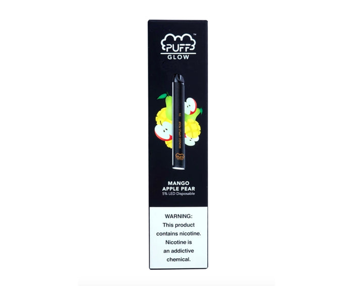PUFF BAR GLOW MANGO APPLE PEAR DISPOSABLE POD SYSTEM