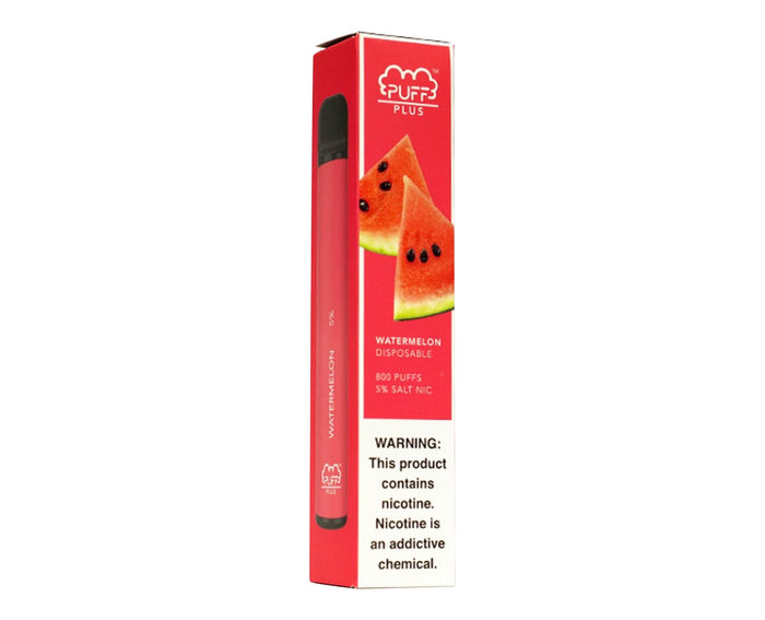 PUFF BAR PLUS WATERMELON DISPOSABLE POD SYSTEM