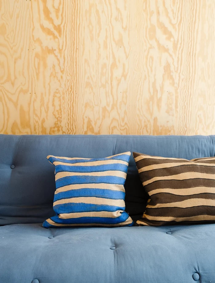 RAND CUSHION COVER, BLUE 48x48 CM