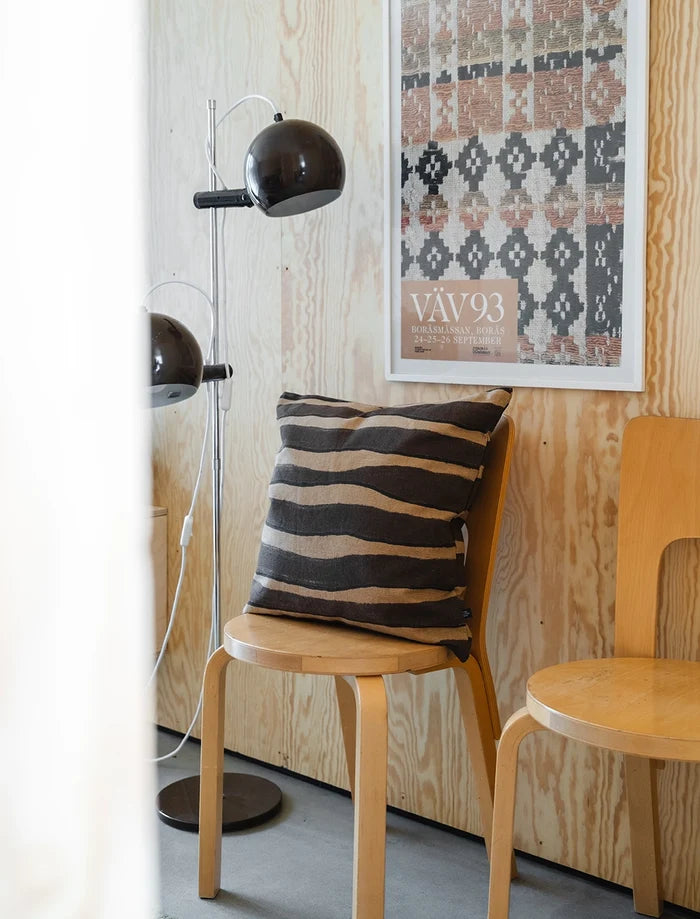 RAND CUSHION COVER, BROWN 48x48 CM