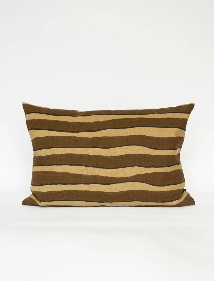 RAND CUSHION COVER, BROWN 68x48 CM