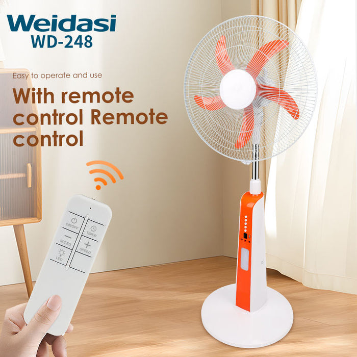 Rechargeable Stand Pedestal Fan