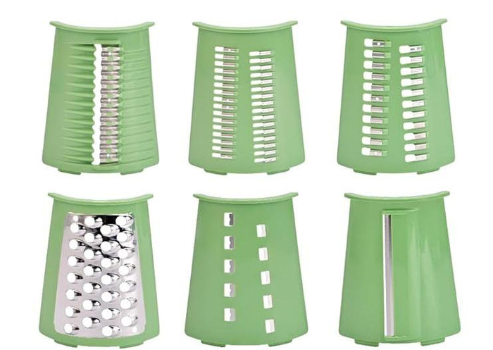 Replacement Blade Set for Rotary Cheese Grater A911 - 10Pcs Replacement Blades + Storage Box