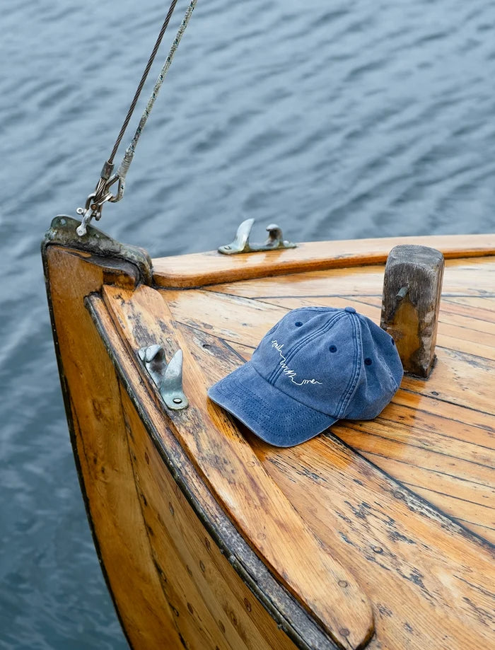 SAIL WITH ME CAP, VINTAGE DENIM