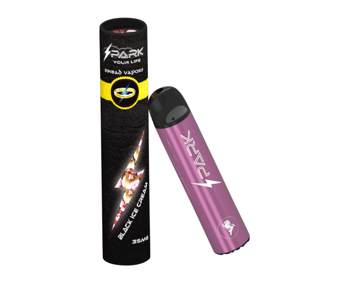 Sinbad Vapors, Spark 3.5% Disposable Device