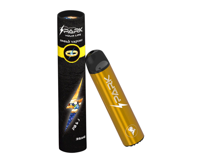 Sinbad Vapors, Spark 3.5% Disposable Device