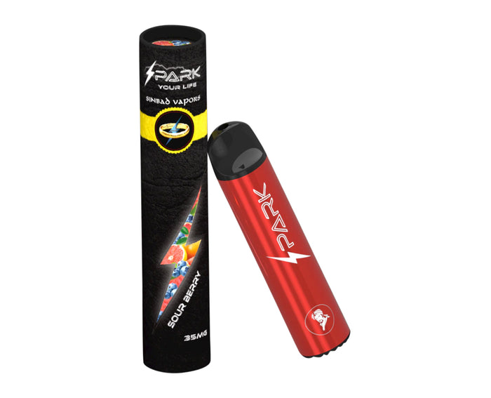 Sinbad Vapors, Spark 3.5% Disposable Device