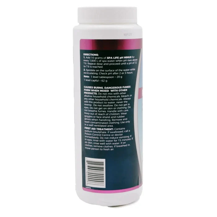 Spa Life pH Minus pH Reducer 950g