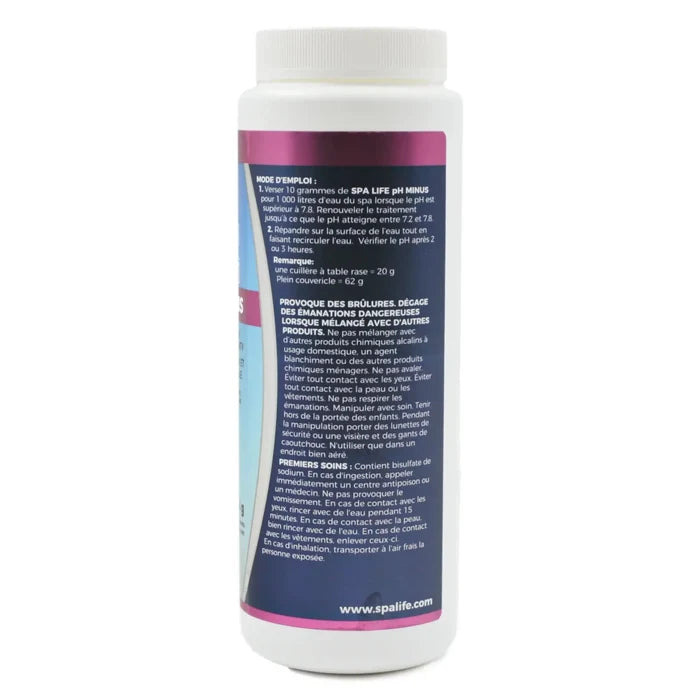 Spa Life pH Minus pH Reducer 950g