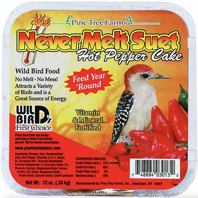 Suet Cake - Never Melt Hot Pepper