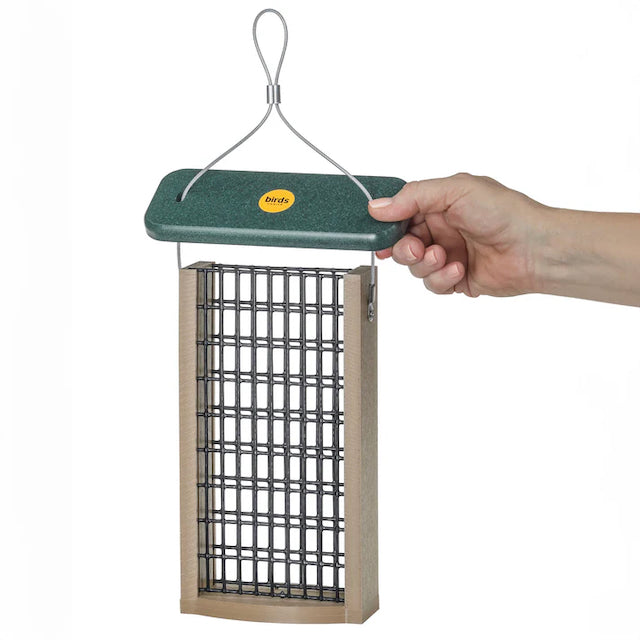 Suet Feeder - Recycled 2-Cake Vertical