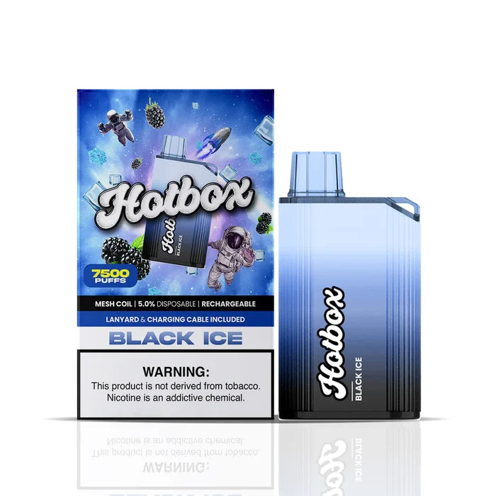 The Puff Brands Hotbox 7500 Puff Disposable Device