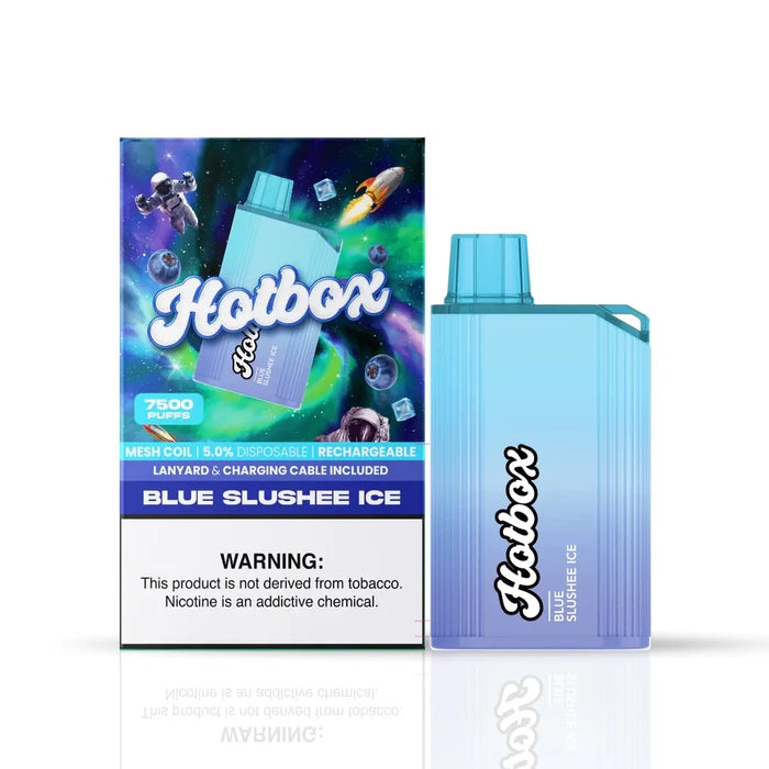 The Puff Brands Hotbox 7500 Puff Disposable Device