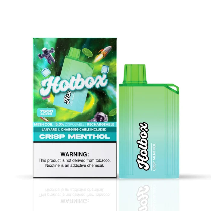 The Puff Brands Hotbox 7500 Puff Disposable Device