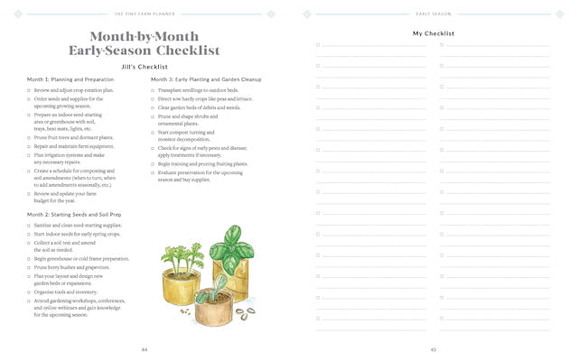 The Tiny Farm Planner - Jill Ragan