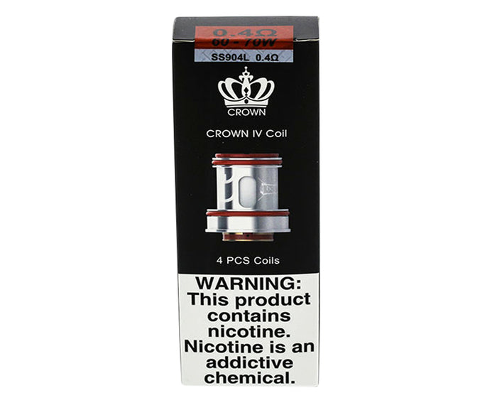 Uwell Crown V4 Replacement Coil 4-Pack