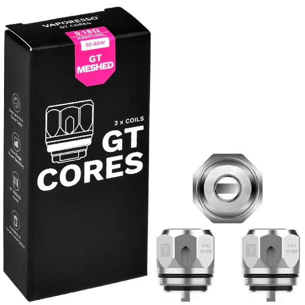 Vaporesso Clapton GT Cores Replacement Coils 3pk