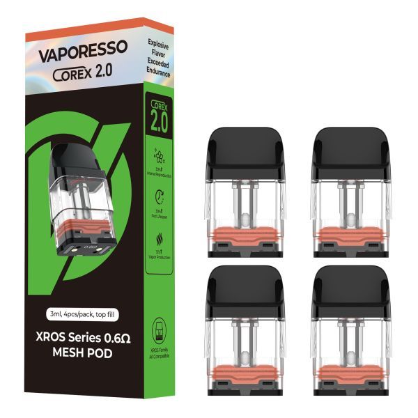 Vaporesso XROS Corex 2.0 Replacement Pod 4 Pack