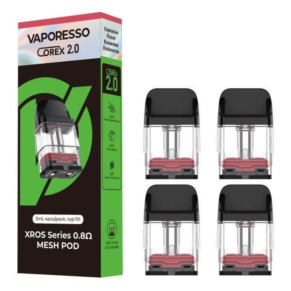Vaporesso XROS Corex 2.0 Replacement Pod 4 Pack