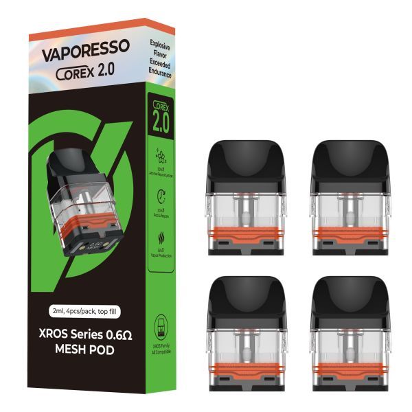 Vaporesso XROS Corex 2.0 Replacement Pod 4 Pack