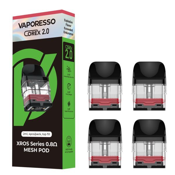 Vaporesso XROS Corex 2.0 Replacement Pod 4 Pack