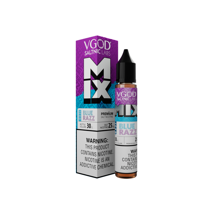 VGOD Salt Nic Labs Iced Mix Blue Razz